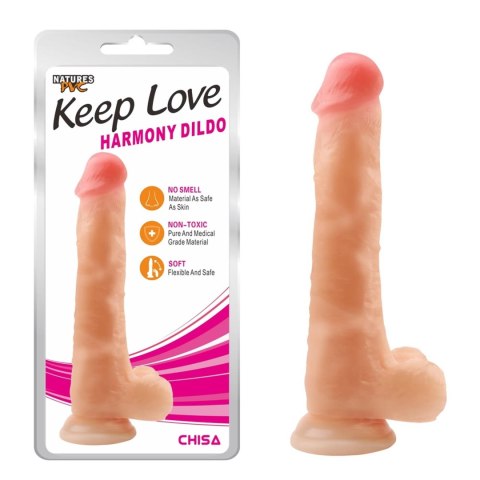 Delikatne dildo elastyczne i miłe w dotyku 24 cm Delikatne dildo elastyczne i miłe w dotyku 24 cm
