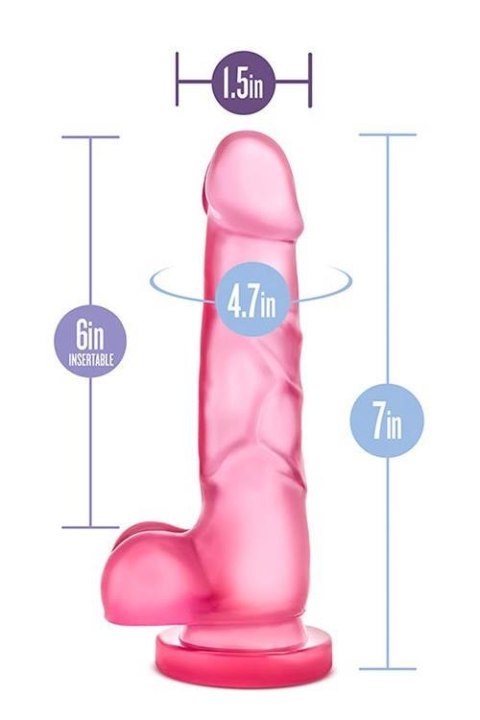 Dildo-b yours sweet n hard 4 pink Dildo-b yours sweet n hard 4 pink