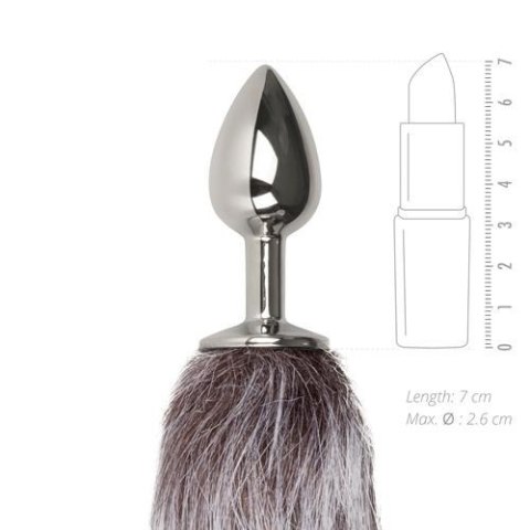 Korek analny lisi ogon plug z futerkiem zatyczka Korek analny lisi ogon plug z futerkiem zatyczka