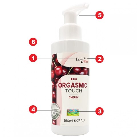 Olejek-ORGASMIC TOUCH CHERRY 150 ML Olejek-ORGASMIC TOUCH CHERRY 150 ML