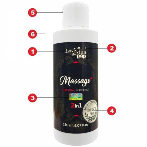 Olejek do masażu ciała nawilżający lubrykant 150ml Olejek do masażu ciała nawilżający lubrykant 150ml