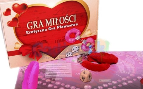 Planszowa gra miłości erotyczna dla par kajdanki Planszowa gra miłości erotyczna dla par kajdanki
