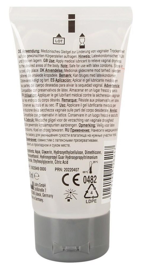 Żel nawilżający poślizgowy silikon lubrykant 50ml Żel nawilżający poślizgowy silikon lubrykant 50ml