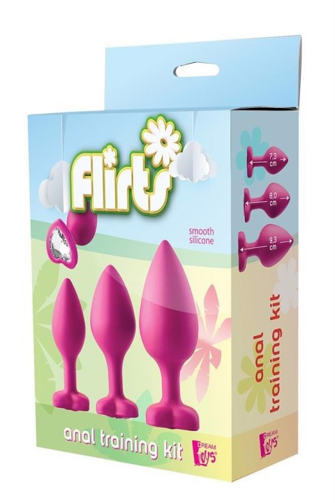 Zestaw 3x korek analny ozdobny diament sex plug Zestaw 3x korek analny ozdobny diament sex plug