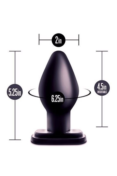 ANAL ADVENTURES XL PLUG BLACK ANAL ADVENTURES XL PLUG BLACK