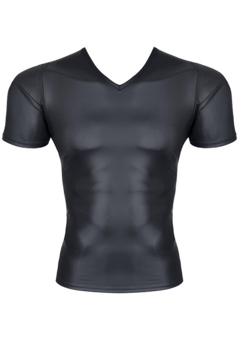 Męski t-shirt z wetlooka w serek m Męski t-shirt z wetlooka w serek m