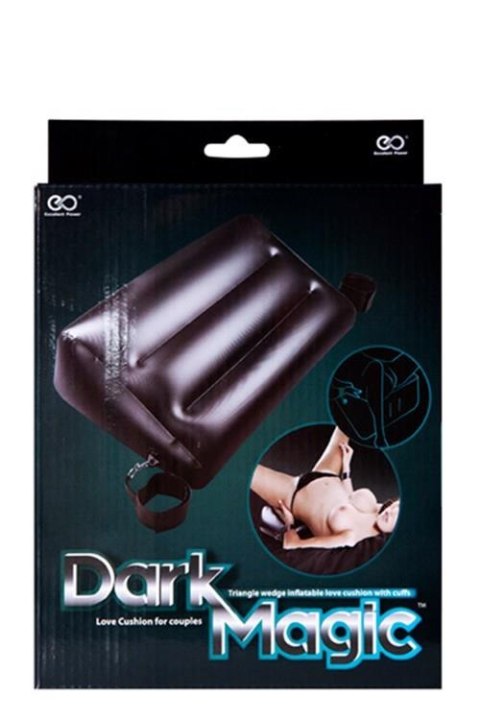 DARK MAGIC INFLATABLE PILLOW W HANDCUFFS DARK MAGIC INFLATABLE PILLOW W HANDCUFFS