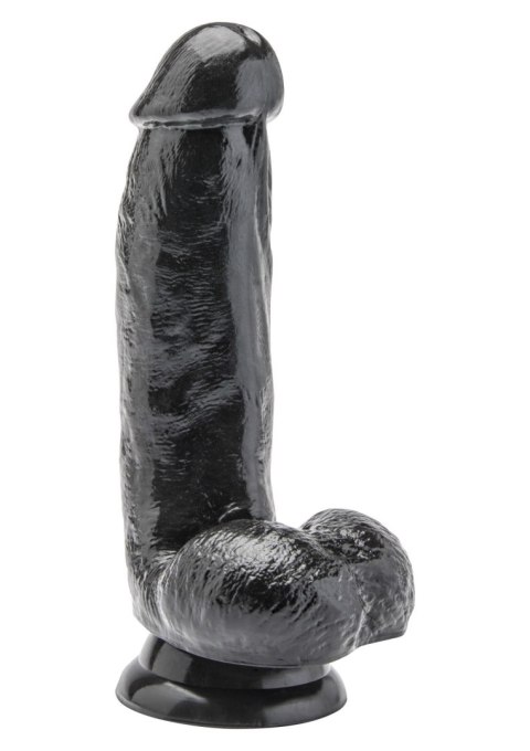 Dildo z jądrami przyssawka realistyczny penis 15cm Dildo z jądrami przyssawka realistyczny penis 15cm