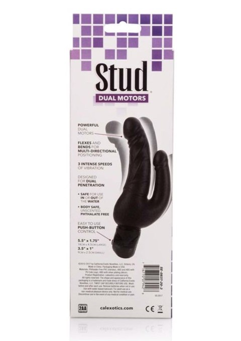 Wibrator-BENDIE POWER STUD OVER UNDER BLACK Wibrator-BENDIE POWER STUD OVER UNDER BLACK