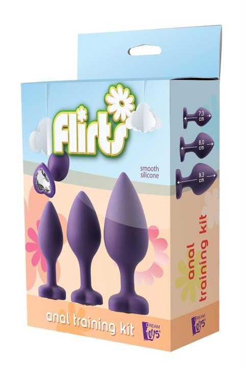 Zestaw 3x korek analny ozdobny diament sex plug Zestaw 3x korek analny ozdobny diament sex plug