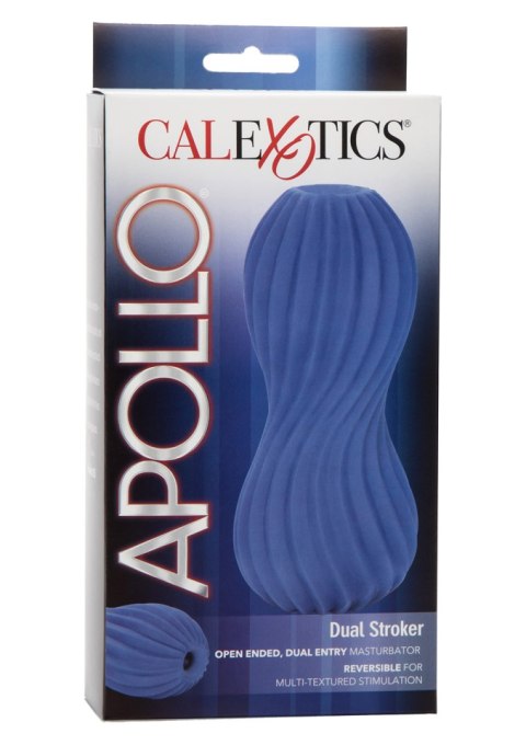Masturbator-APOLLO DUAL STROKER BLUE Masturbator-APOLLO DUAL STROKER BLUE