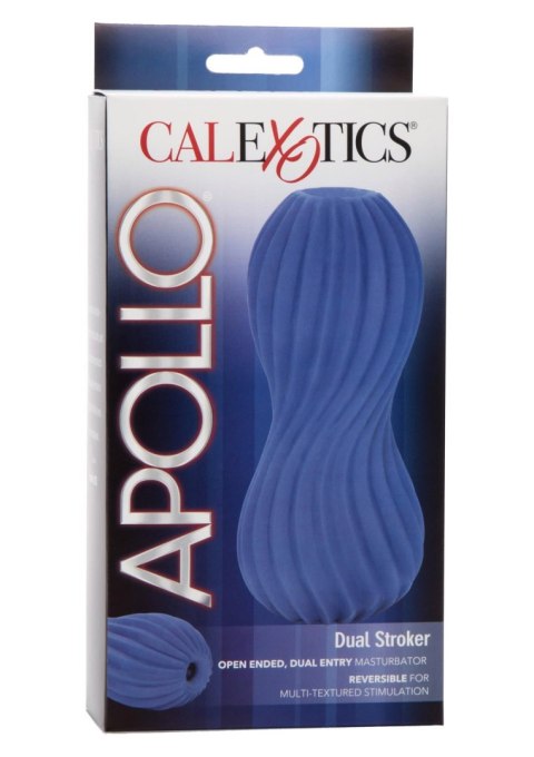 Masturbator-APOLLO DUAL STROKER BLUE Masturbator-APOLLO DUAL STROKER BLUE