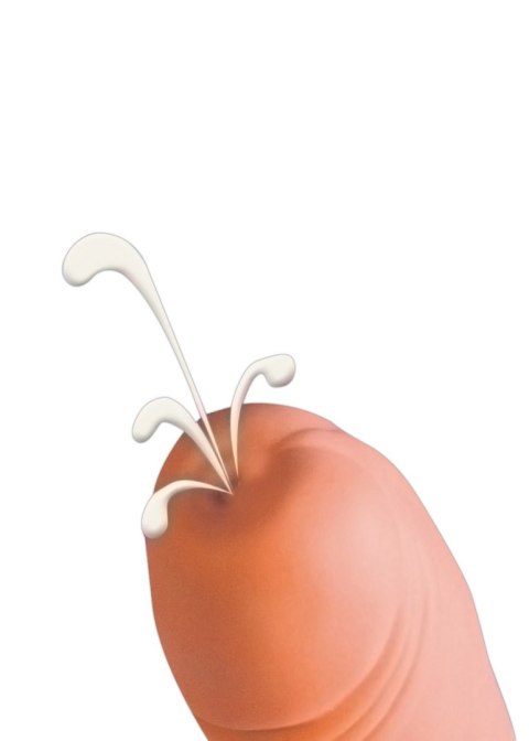 Penis z wytryskiem super realistyczne dildo 21cm Penis z wytryskiem super realistyczne dildo 21cm