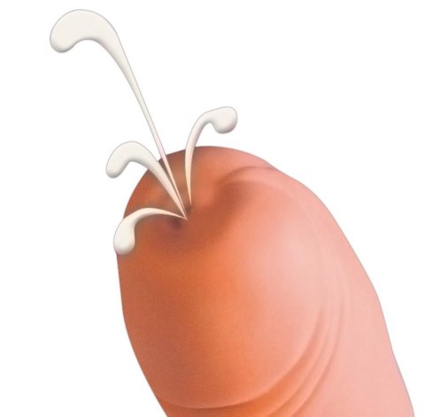 Penis z wytryskiem super realistyczne dildo 21cm Penis z wytryskiem super realistyczne dildo 21cm