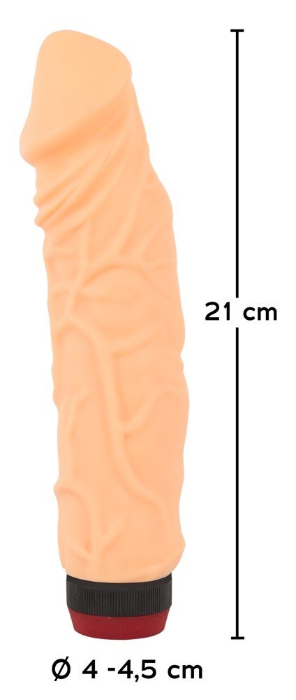 Wibrator duży penis realistyczny członek sex 21cm Wibrator duży penis realistyczny członek sex 21cm