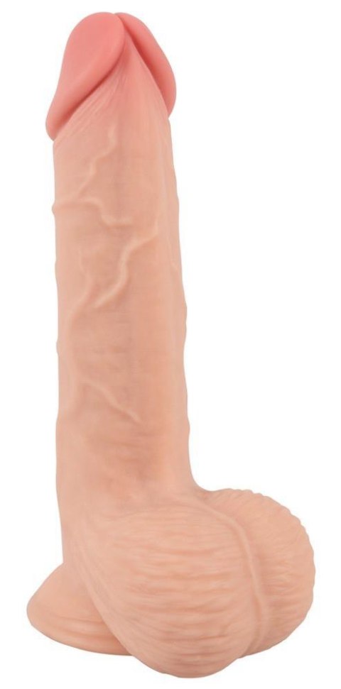 Realistyczny żylasty penis z przyssawką 19 cm Realistyczny żylasty penis z przyssawką 19 cm