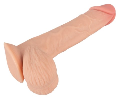 Realistyczny żylasty penis z przyssawką 19 cm Realistyczny żylasty penis z przyssawką 19 cm