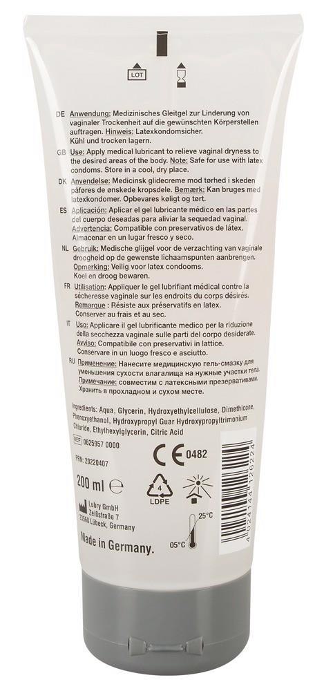 Żel nawilżający poślizgowy silikon lubrykant 200ml Żel nawilżający poślizgowy silikon lubrykant 200ml