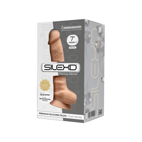 Dildo z żyłami jądrami prawdziwy penis sex 17cm Dildo z żyłami jądrami prawdziwy penis sex 17cm