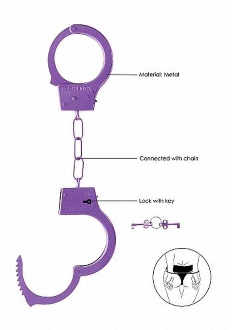 Kajdanki erotyczne metalowe klasyczne unisex bdsm Kajdanki erotyczne metalowe klasyczne unisex bdsm