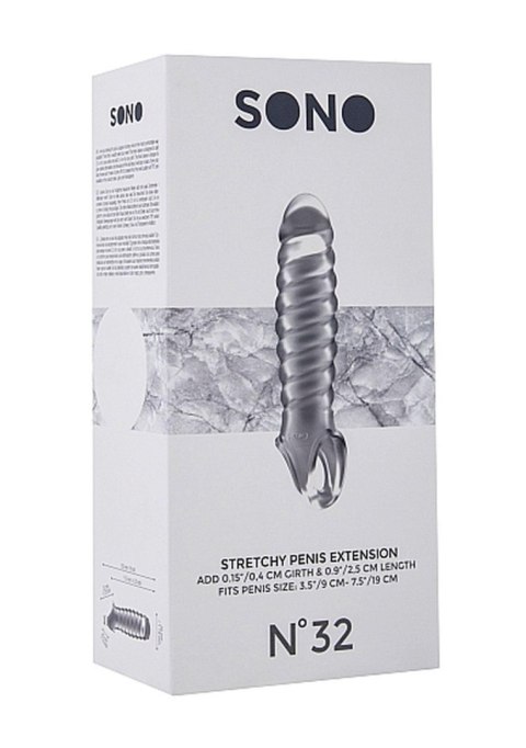 No.32 - Stretchy Penis Extension - Translucent No.32 - Stretchy Penis Extension - Translucent