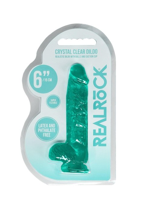 Zielone dildo do penetracji pochwy i anusa 17 cm Zielone dildo do penetracji pochwy i anusa 17 cm
