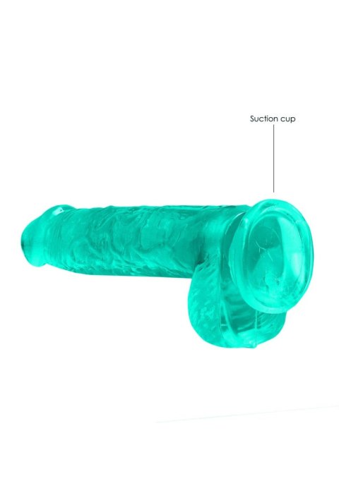 Zielone dildo do penetracji pochwy i anusa 17 cm Zielone dildo do penetracji pochwy i anusa 17 cm