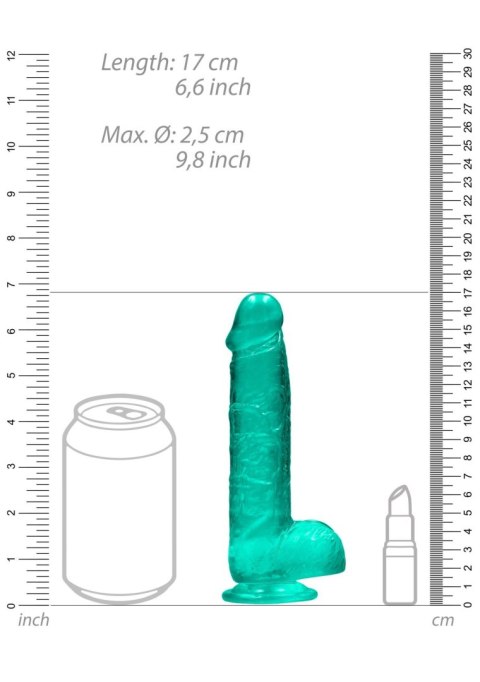 Zielone dildo do penetracji pochwy i anusa 17 cm Zielone dildo do penetracji pochwy i anusa 17 cm