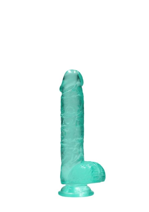 Zielone dildo do penetracji pochwy i anusa 17 cm Zielone dildo do penetracji pochwy i anusa 17 cm