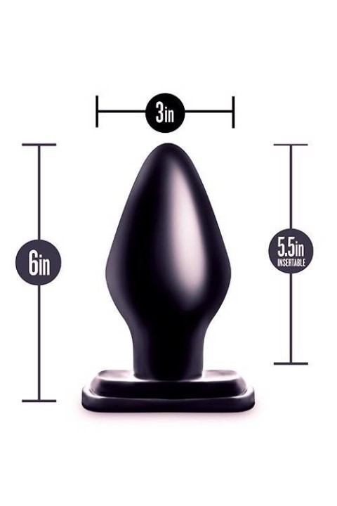 ANAL ADVENTURES XXL PLUG BLACK ANAL ADVENTURES XXL PLUG BLACK