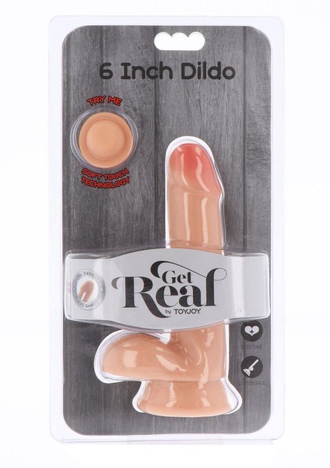 Dual density dildo6 inch balls Dual density dildo6 inch balls