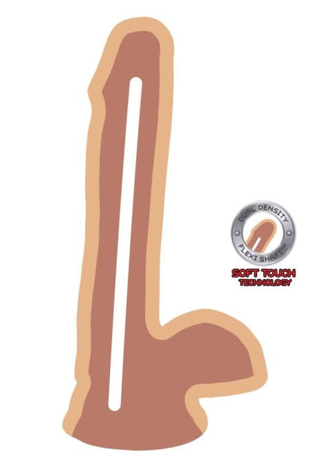 Dual density dildo6 inch balls Dual density dildo6 inch balls