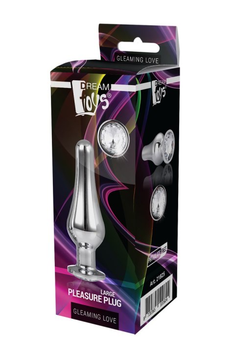 GLEAMING LOVE SILVER PLEASURE PLUG L GLEAMING LOVE SILVER PLEASURE PLUG L