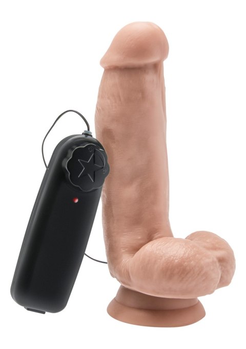 Grube realistyczne dildo wibrator przyssawka 15cm Grube realistyczne dildo wibrator przyssawka 15cm