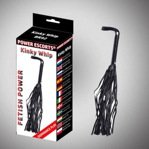 Kinky whipp black 42 cm whipp Kinky whipp black 42 cm whipp