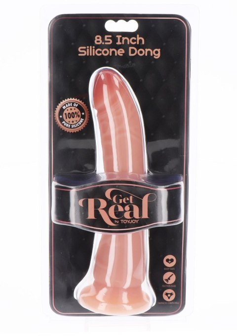 Duży żylasty realistyczny penis przyssawka 21,5 cm Duży żylasty realistyczny penis przyssawka 21,5 cm