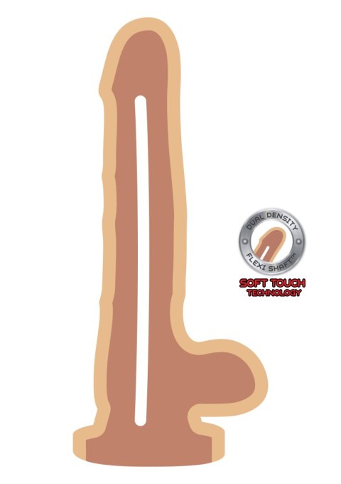 Naturalny realistyczny penis członek dildo 17cm Naturalny realistyczny penis członek dildo 17cm