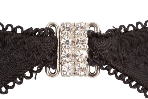 Rhinestone Shelf Bra Set 85C/L