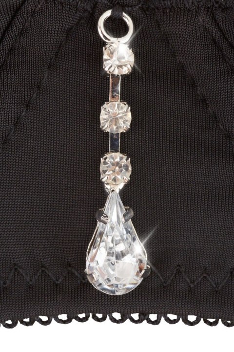 Rhinestone Shelf Bra Set 85C/L