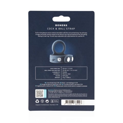 Boners Cock & Ball Strap - S/M Boners Cock & Ball Strap - S/M