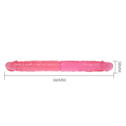 Dildo realistyczne wyginane długie podwójne 36cm Dildo realistyczne wyginane długie podwójne 36cm