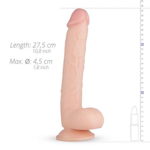 Elastyczne realistyczne żylaste dildo z przyssawką Elastyczne realistyczne żylaste dildo z przyssawką
