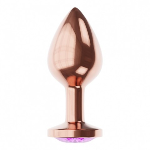 Plug-Butt Plug Diamond Amethyst Shine S Rose Gold Plug-Butt Plug Diamond Amethyst Shine S Rose Gold
