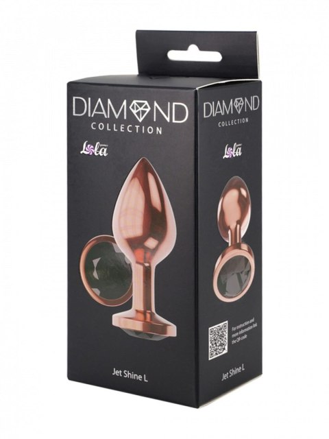 Plug-Butt Plug Diamond Jet Shine L Rose Gold Plug-Butt Plug Diamond Jet Shine L Rose Gold