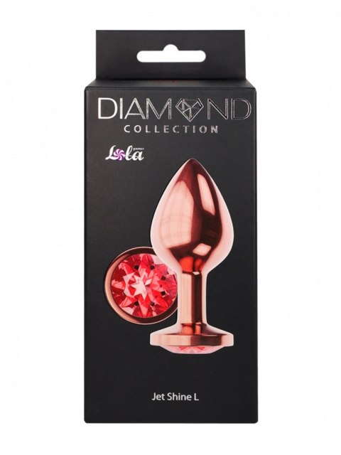Plug-Butt Plug Diamond Ruby Shine L Rose Gold Plug-Butt Plug Diamond Ruby Shine L Rose Gold