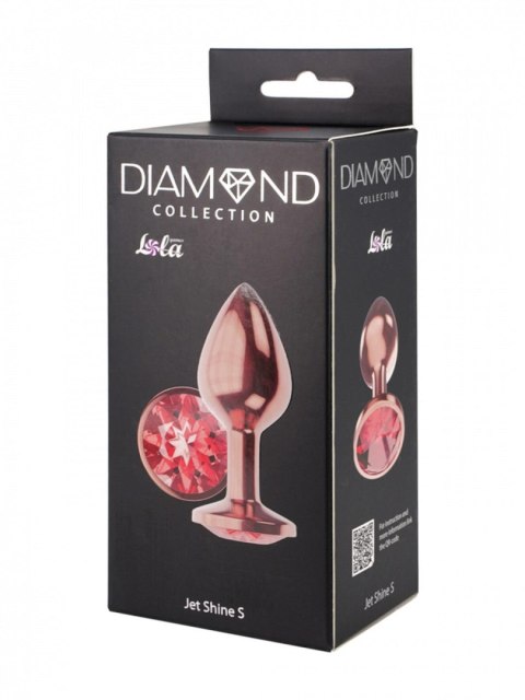 Plug-Butt Plug Diamond Ruby Shine S Rose Gold Plug-Butt Plug Diamond Ruby Shine S Rose Gold