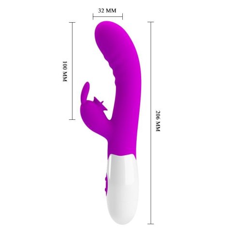Wibrator królik stymulator łechtaczki 20cm 30 tryb Wibrator królik stymulator łechtaczki 20cm 30 tryb