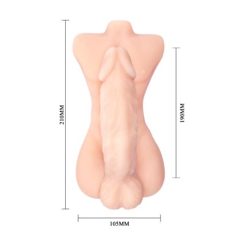 Wielkie dildo z muskularną podstawą realistyczne Wielkie dildo z muskularną podstawą realistyczne