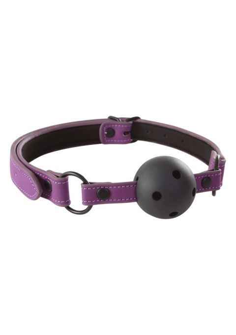 Knebel-LUST BONDAGE BALL GAG PURPLE Knebel-LUST BONDAGE BALL GAG PURPLE