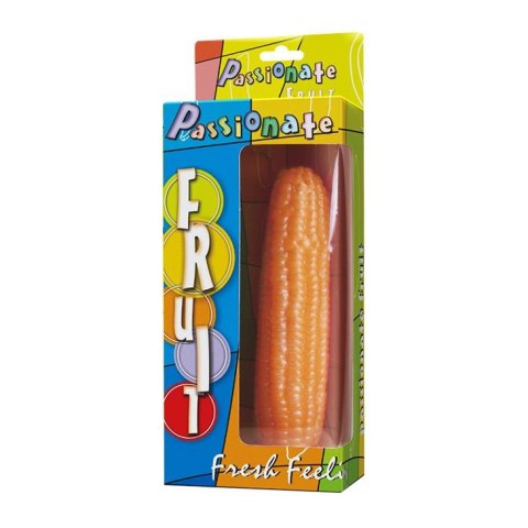 Kolba kukurydzy dildo do zabawy z przyssawką 17 cm Kolba kukurydzy dildo do zabawy z przyssawką 17 cm